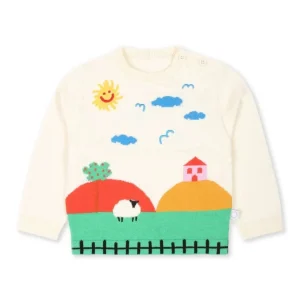 MAGLIA PANNA CON STAMPA STELLA MCCARTNEY