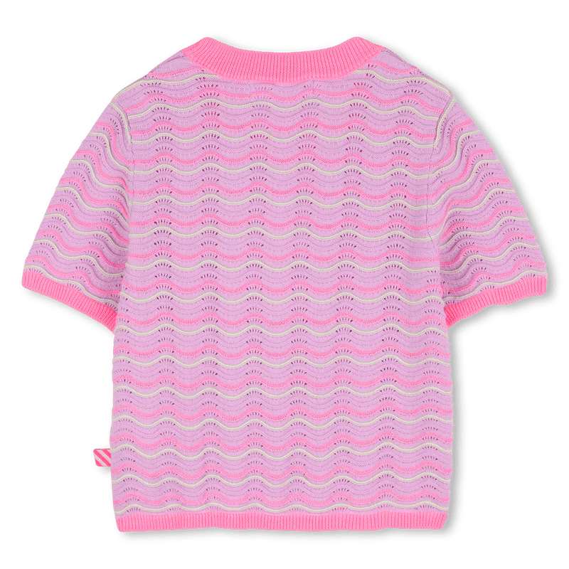 MAGLIA ROSA IN TRICOT BILLIEBLUSH - immagine 3