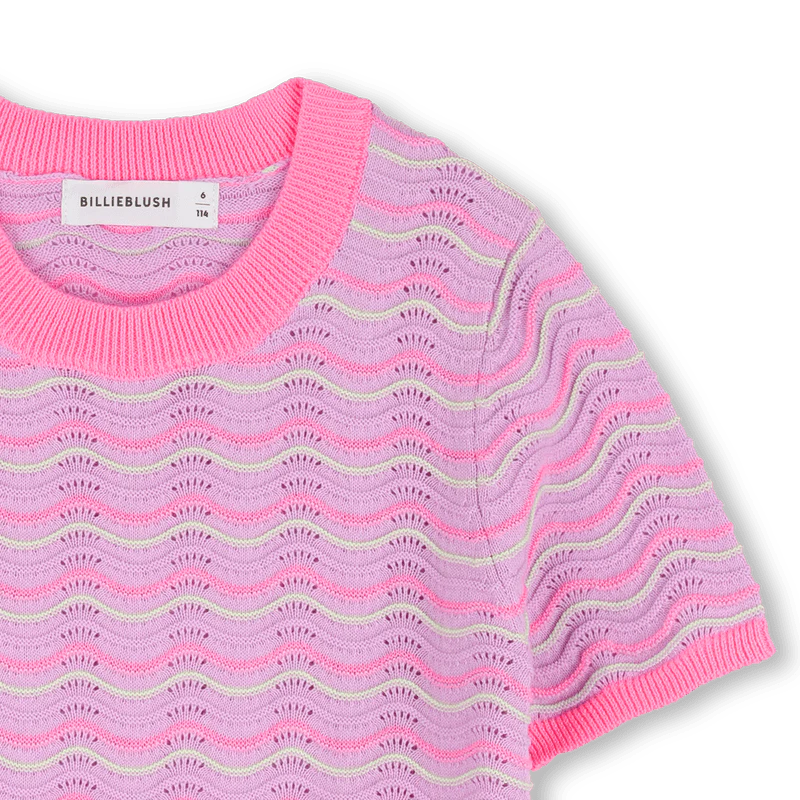 MAGLIA ROSA IN TRICOT BILLIEBLUSH - immagine 4