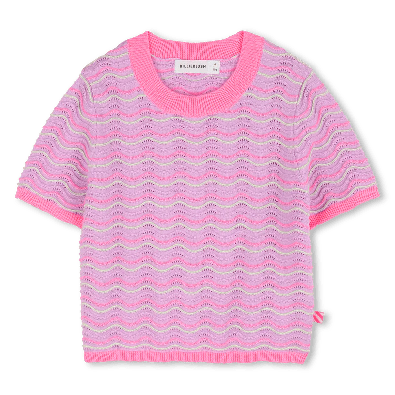MAGLIA ROSA IN TRICOT BILLIEBLUSH