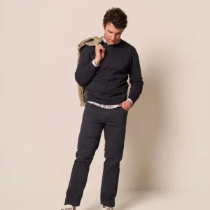 Maglia Uomo Girocollo Blu Navy