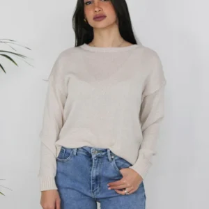 Maglia con spacchi laterali