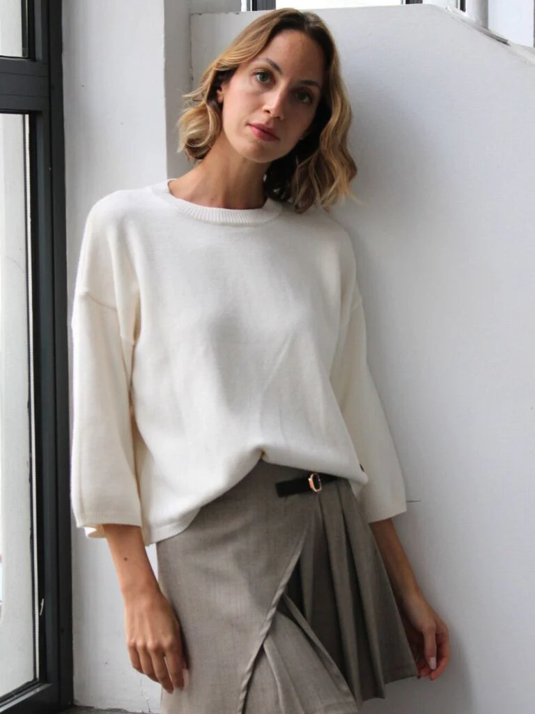 Pullover girocollo - immagine 4