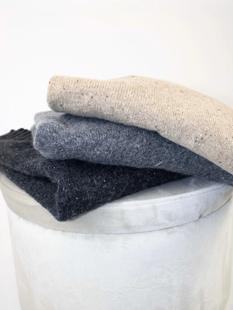 Maglione misto lana scollo a V Rejane