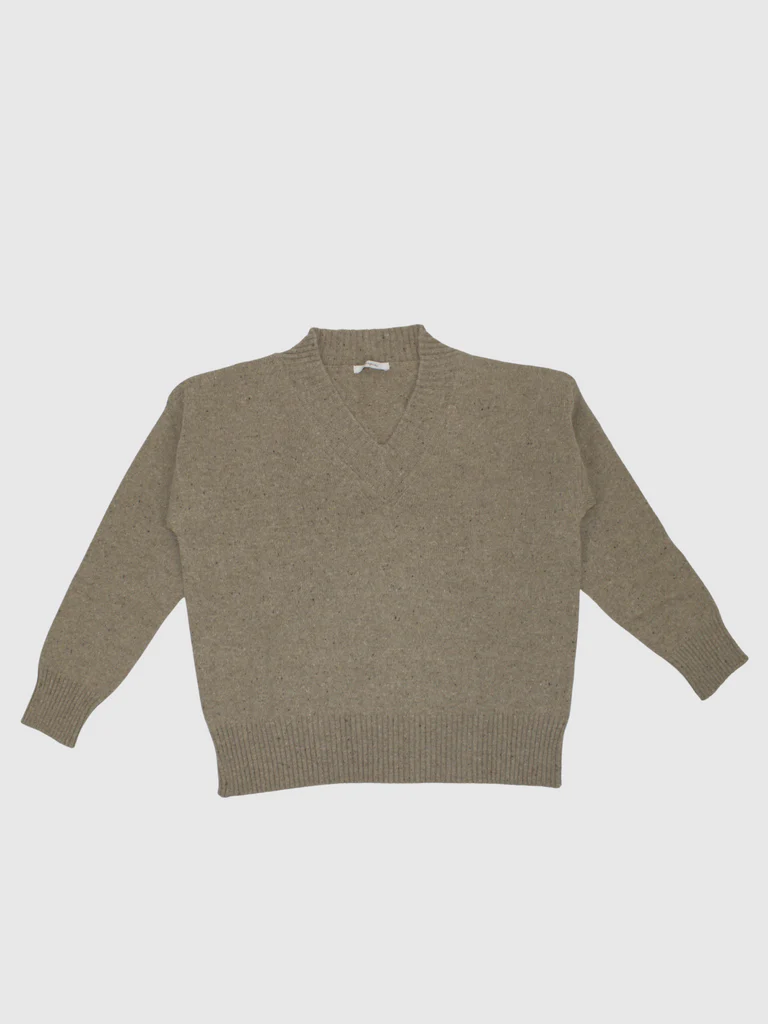 Maglione misto lana scollo a V Rejane - immagine 6