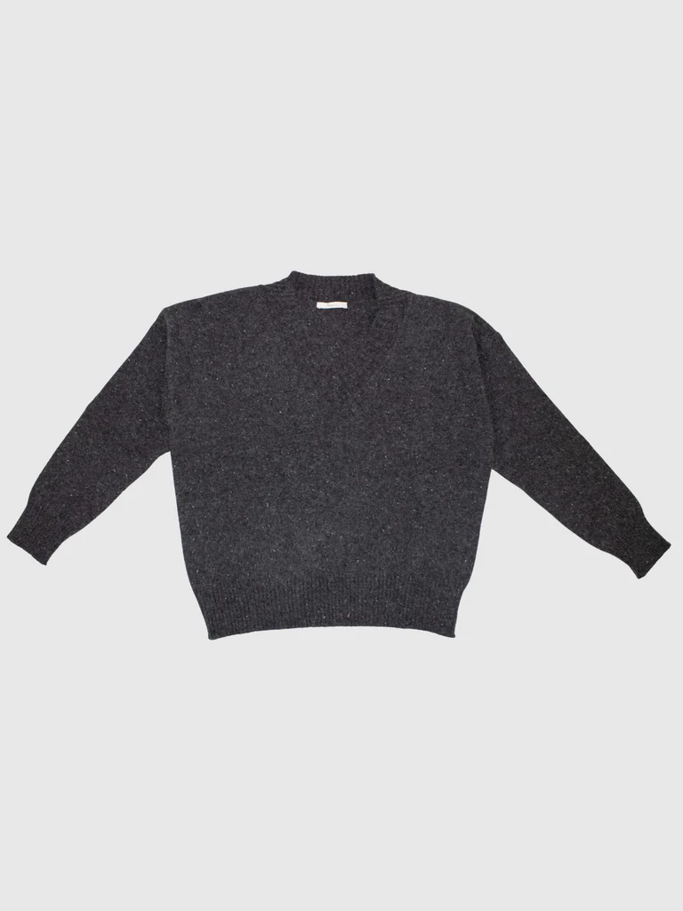 Maglione misto lana scollo a V Rejane - immagine 4