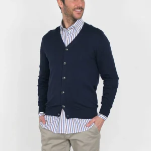Cardigan abbottonato