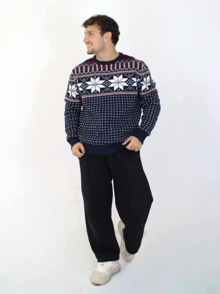 Maglione natalizio fantasia uomo - immagine 2