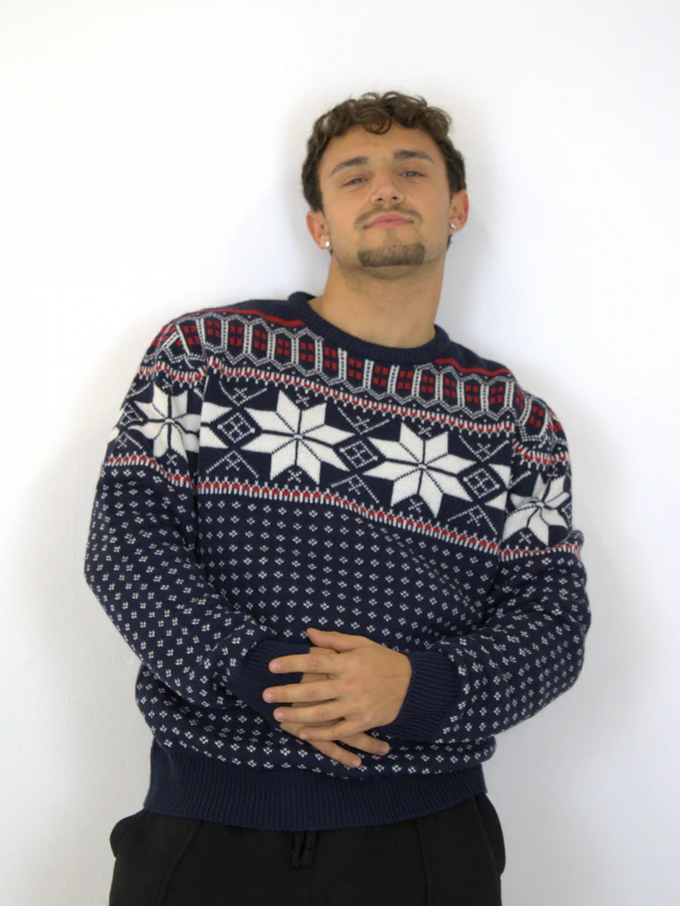 Maglione natalizio fantasia uomo - immagine 3