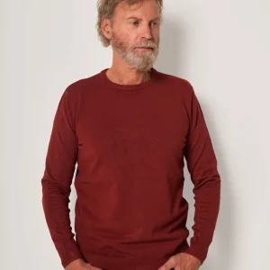 Maglia girocollo in cotone leggero