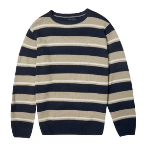 Maglia da uomo girocollo a righe