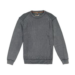 Maglia uomo con girocollo rasato