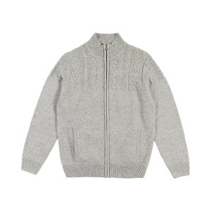 Cardigan uomo con zip
