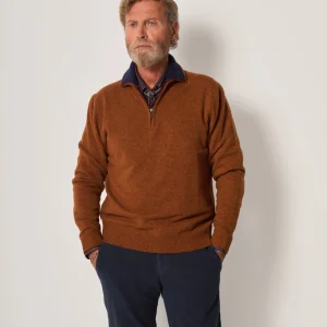 MAGLIA UOMO MEZZA ZIP