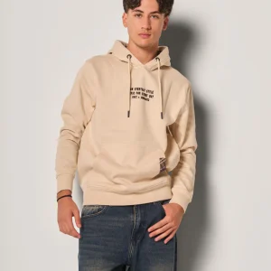 Felpa con cappuccio e stampa