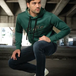 Felpa con cappuccio Rifle