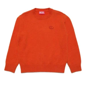 MAGLIONE ARANCIONE DIESEL