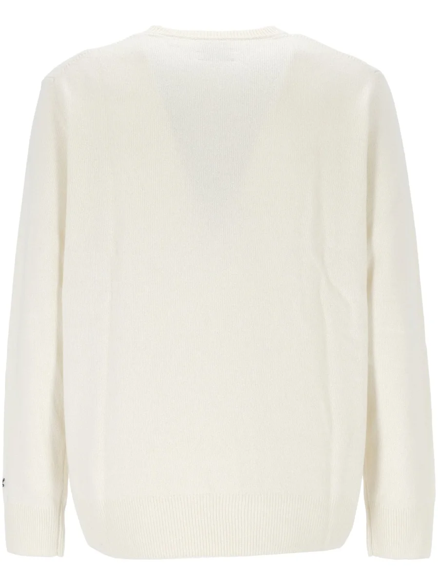 MAGLIONE BIANCO CON STAMPA MC2 SAINT BARTH - immagine 3