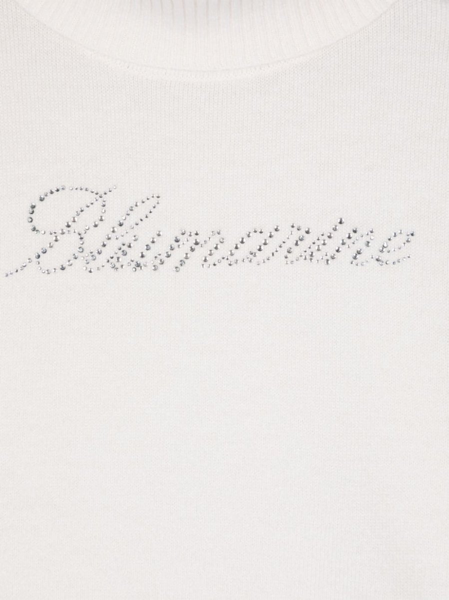 MAGLIONE BIANCO MISS BLUMARINE - immagine 3