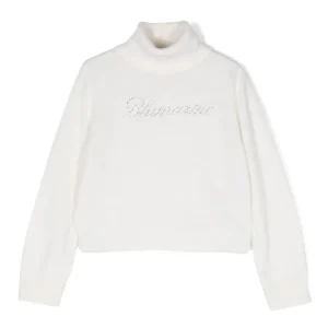 MAGLIONE BIANCO MISS BLUMARINE
