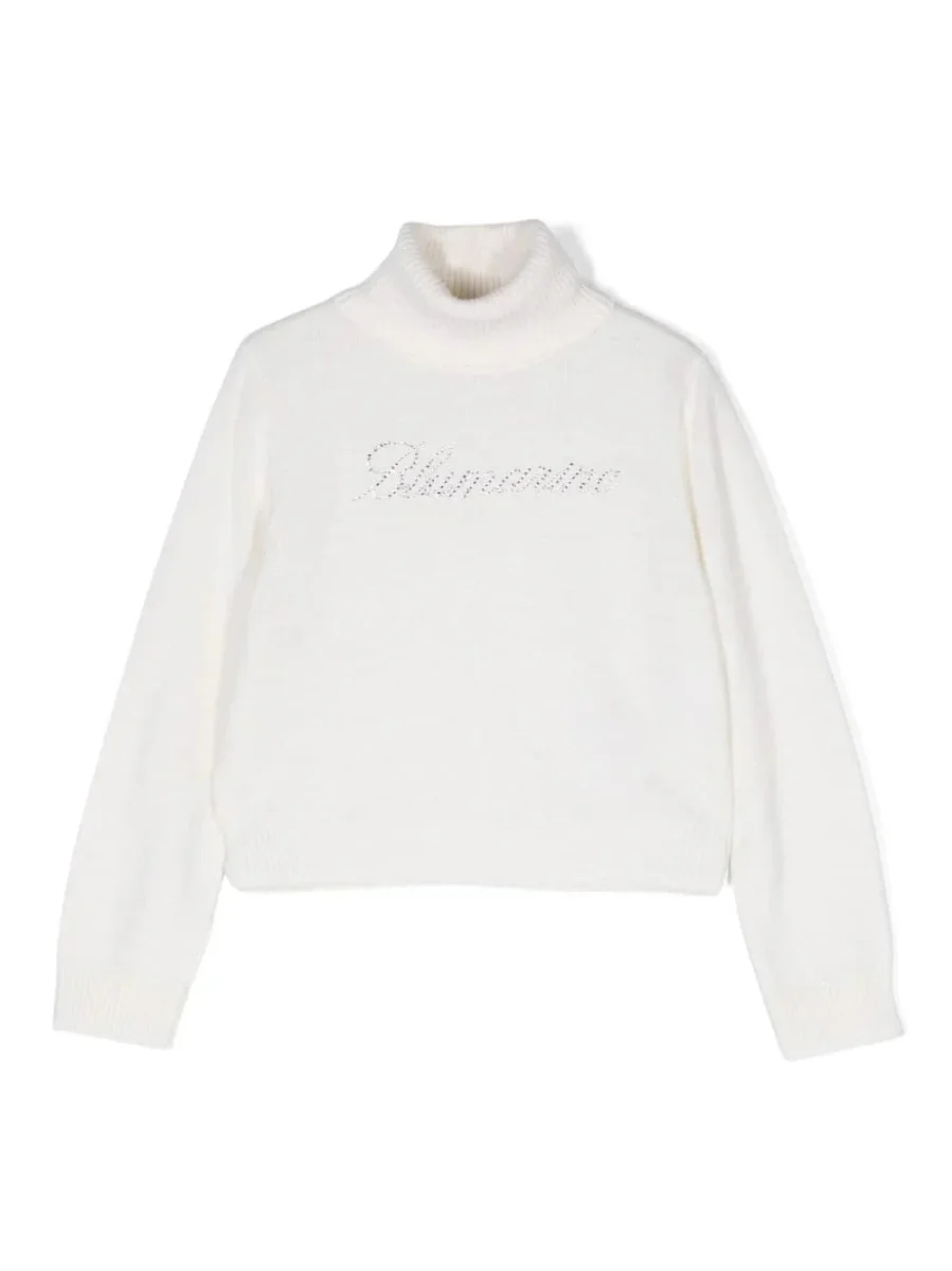 MAGLIONE BIANCO MISS BLUMARINE - immagine 2