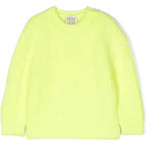 MAGLIONE CON FRANGE FLUO DOUUOD