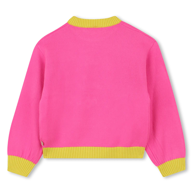 MAGLIONE FUCSIA CON FANTASIA BILLIEBLUSH - immagine 3