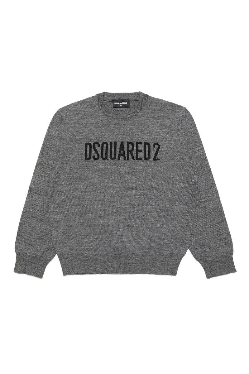 MAGLIONE GRIGIO DSQUARED2 - immagine 2
