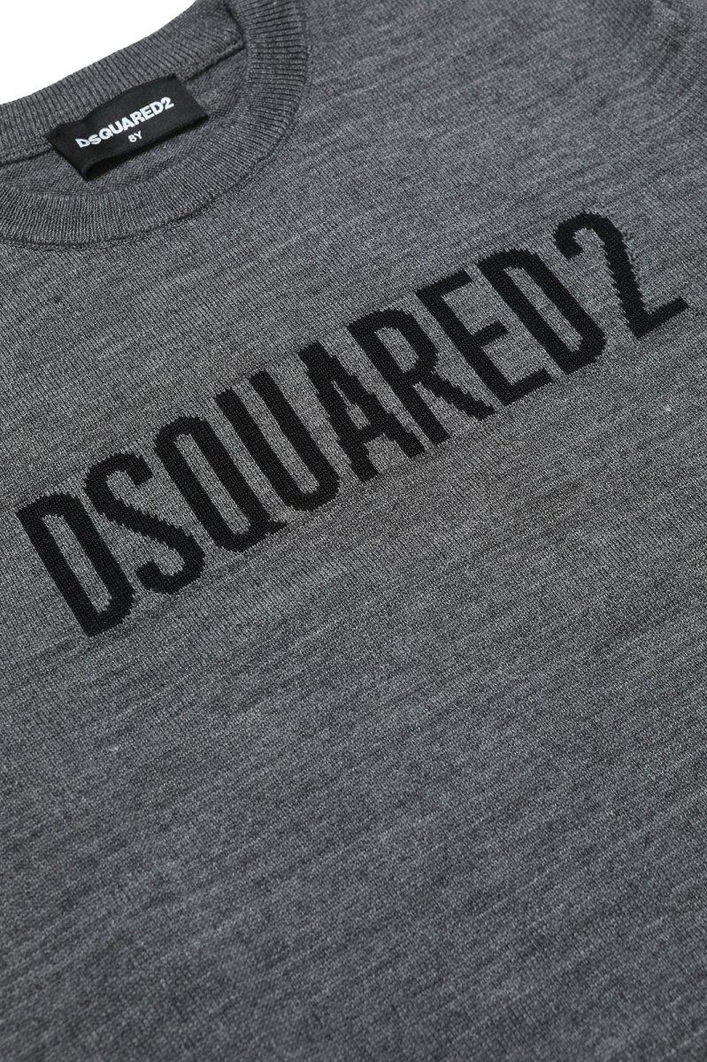 MAGLIONE GRIGIO DSQUARED2 - immagine 4