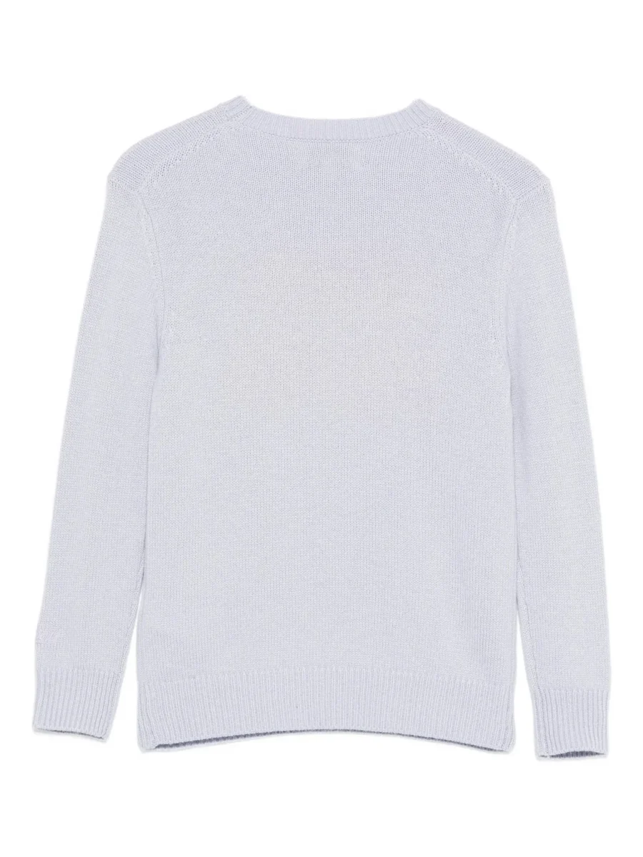 MAGLIONE LILLA CON STAMPA BELLA E MONELLA MC2 SAINT BARTH - immagine 3