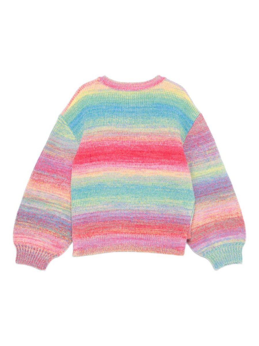 MAGLIONE MULTICOLORE CON SCRITTA LOVE STELLA MCCARTNEY - immagine 4