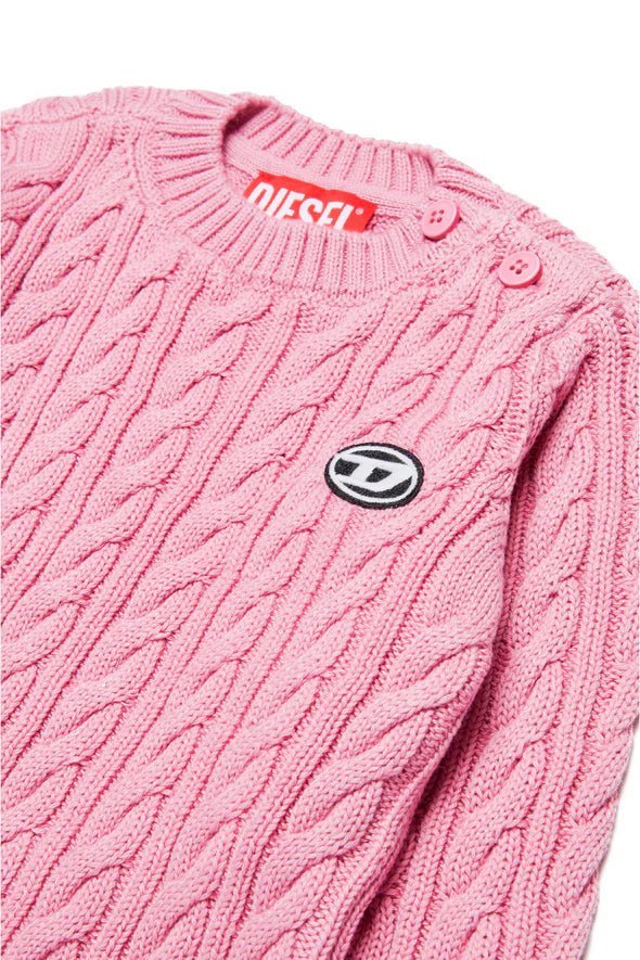 MAGLIONE ROSA DIESEL - immagine 4
