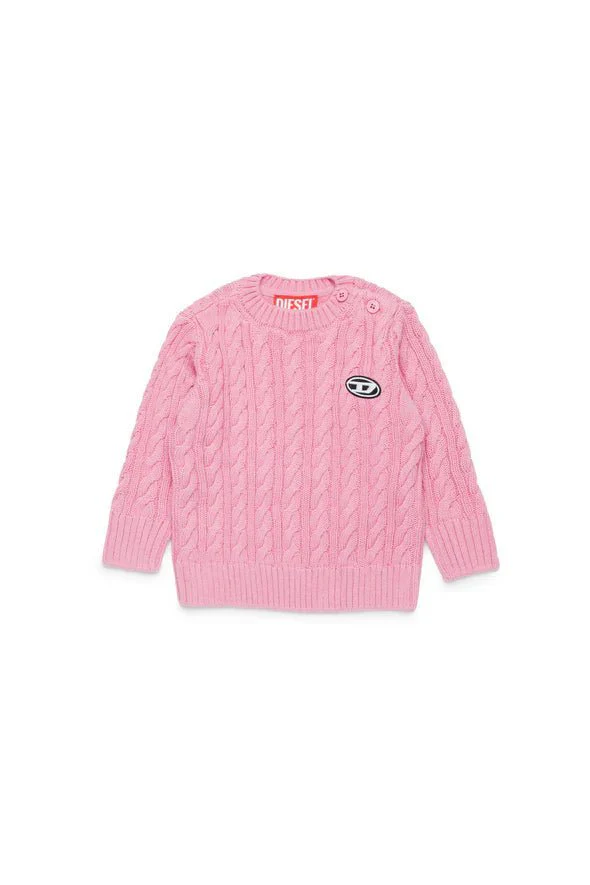 MAGLIONE ROSA DIESEL - immagine 2