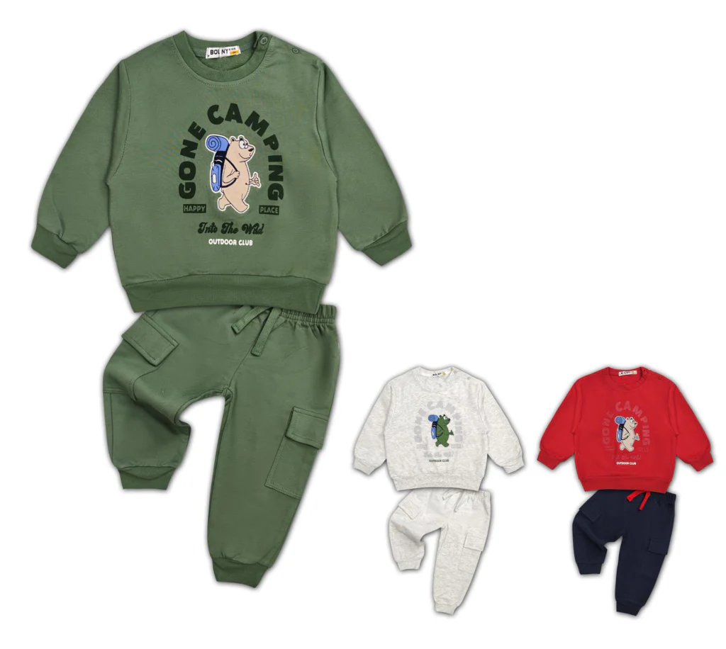 Completino a due pezzi da bambino baby - immagine 2
