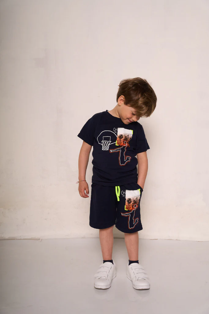 Pantaloncino baby con stampa - immagine 3