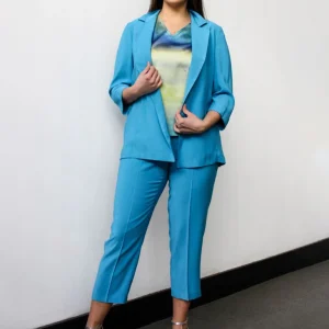 Pantalone classico con piega