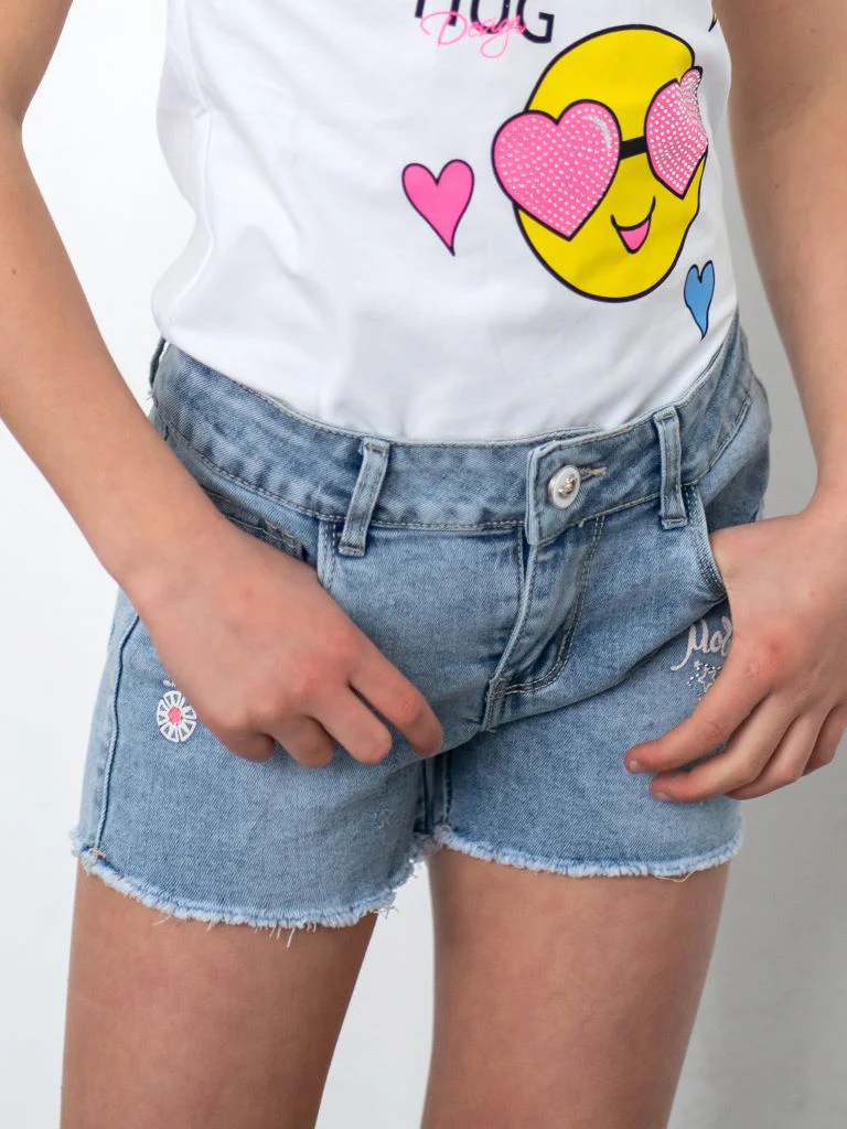 Bermuda in denim - immagine 4