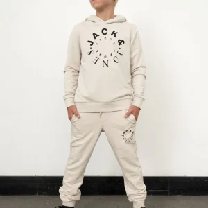 Pantalone in felpa con scritta