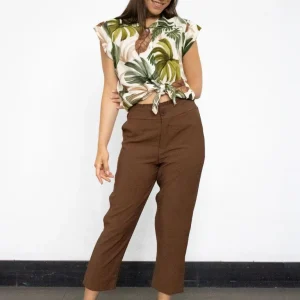 Pantalone elastico in vita