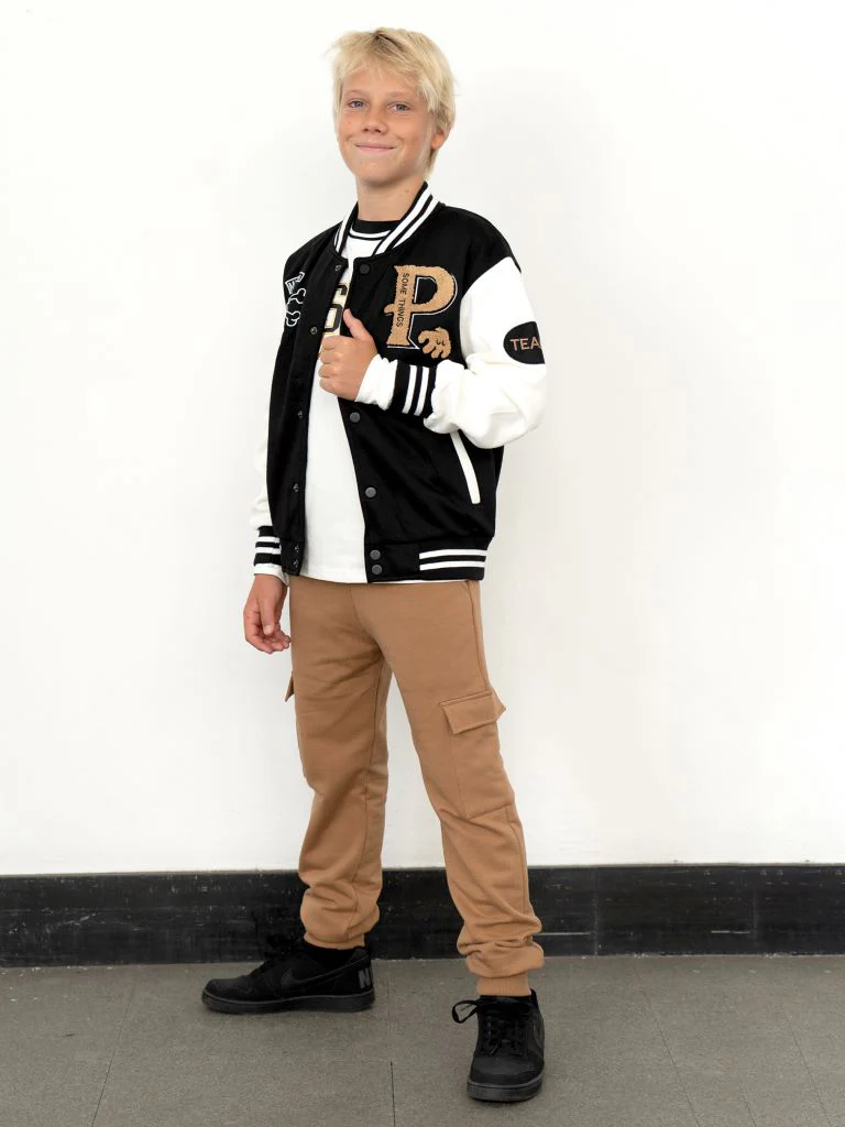 Pantalone in felpa con tasche - immagine 2