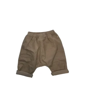 PANTALONE A COSTINE BEIGE TEDDY&MINOU