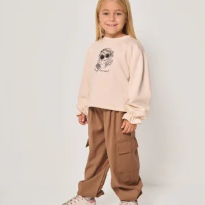 Pantaloni cargo bambina