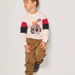 Pantalone bambino cargo
