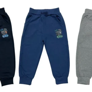 Pantalone bambino con stampa lettering