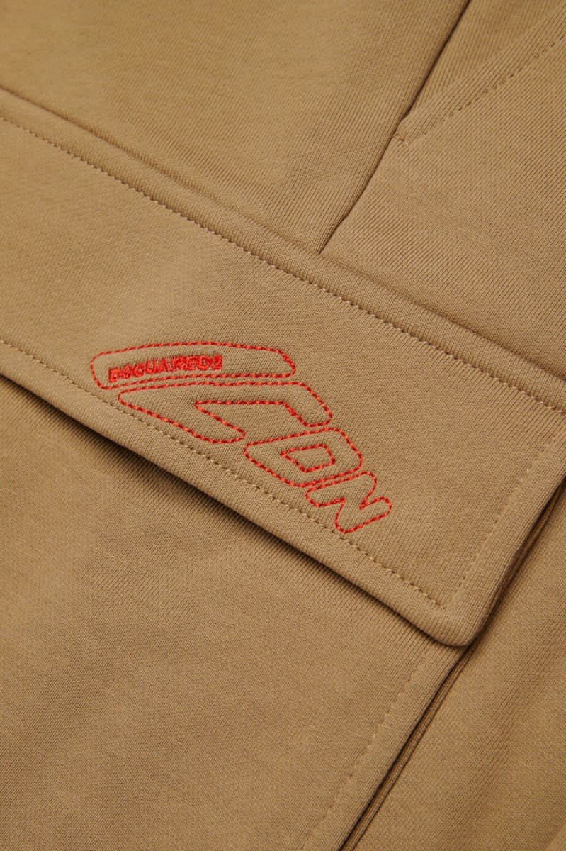 PANTALONE BEIGE CON TASCA DSQUARED2 - immagine 5