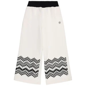 PANTALONE BIANCO CON LOGO MISSONI