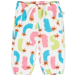 PANTALONE BIANCO CON STAMPA STELLA MCCARTNEY