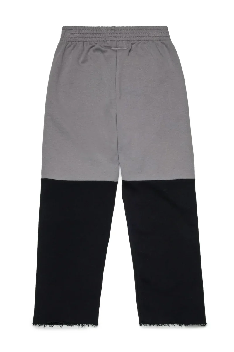 PANTALONE BICOLORE GRIGIO/NERO MAISON MARGIELA - immagine 3