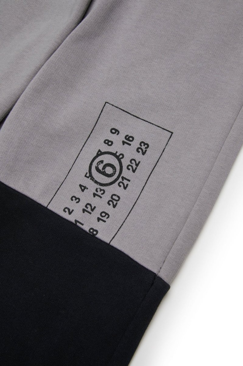 PANTALONE BICOLORE GRIGIO/NERO MAISON MARGIELA - immagine 5