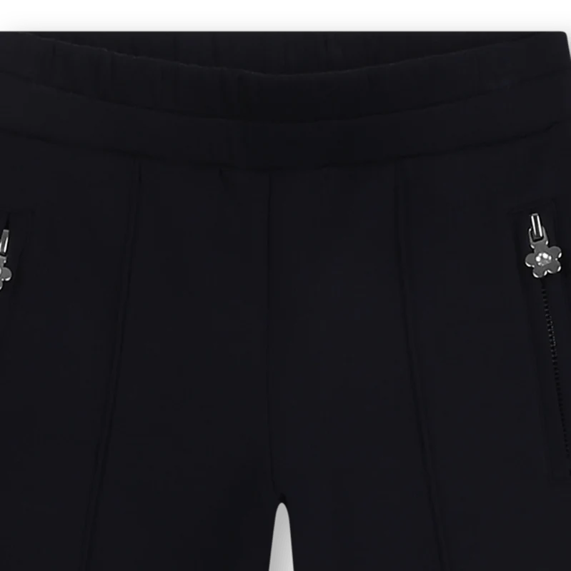 PANTALONE BLU CON LOGO SUL RETRO BRILLANTINATO MARC JACOBS - immagine 4